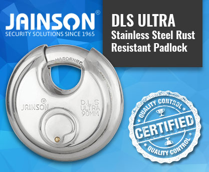 DLS Jama (Disc Lock) - 3 Mild Steel Keys | Disc Lock - 65mm, 75mm, 80mm & 90mm