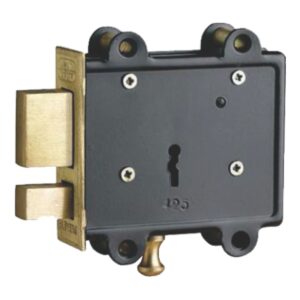 Door Lock with Latch (Brass)