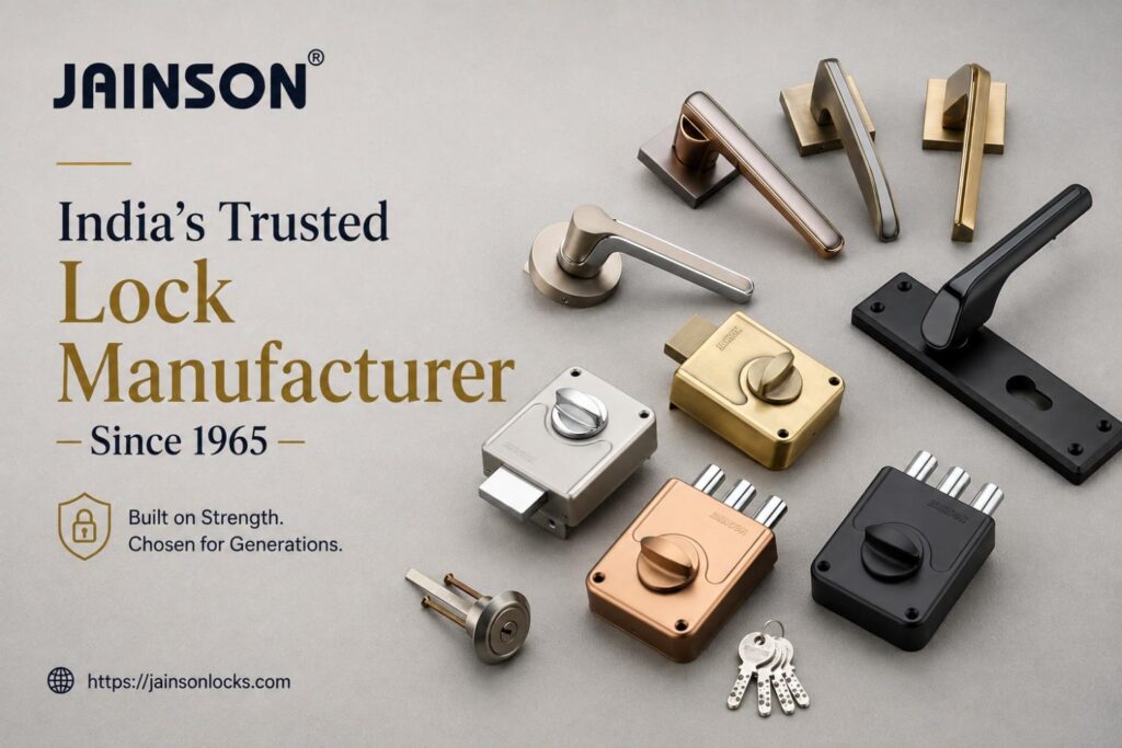 India’s Trusted Lock Manufacturer Since 1965 | Jainson Locks