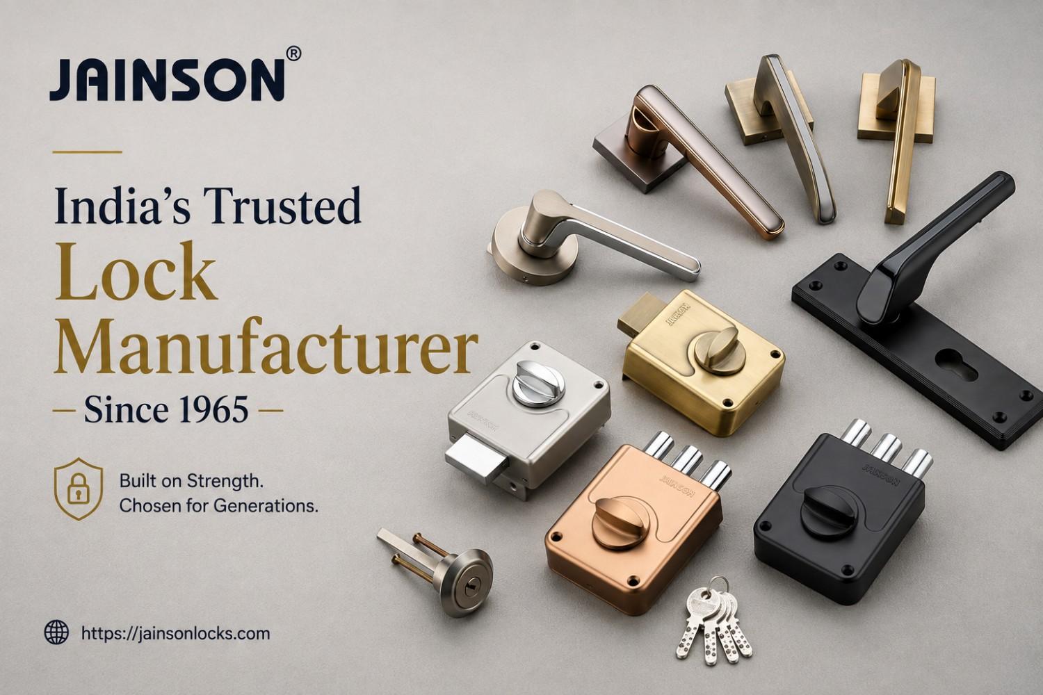 India’s Trusted Lock Manufacturer Since 1965 | Jainson Locks